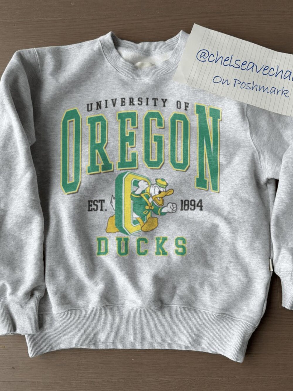 Vintage Oregon Duck Rose Bowl Football Sweatshirt University of Oregon Shirt Tee